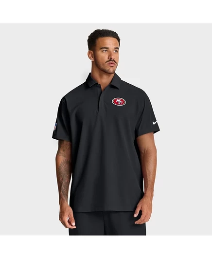 Мужская футболка-поло Nike San Francisco 49ers Sideline City Pride, черная