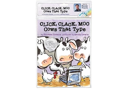 Книга Click, Clack, Moo: Cows That Type с CD
