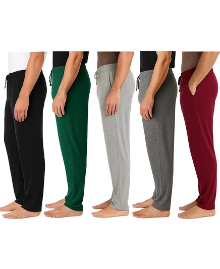 Мужские классические брюки из 5 комплектов от Galaxy By Harvic black, hunter, heather gray, charcoal, burgundy