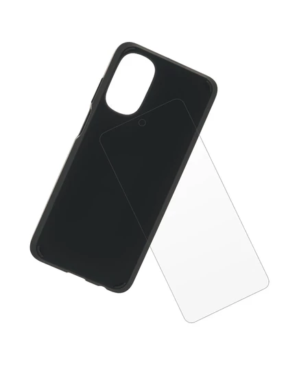 Защитный пакет Case-Mate с жестким корпусом и защитным стеклом для Motorola Moto G 5G (2022 черный