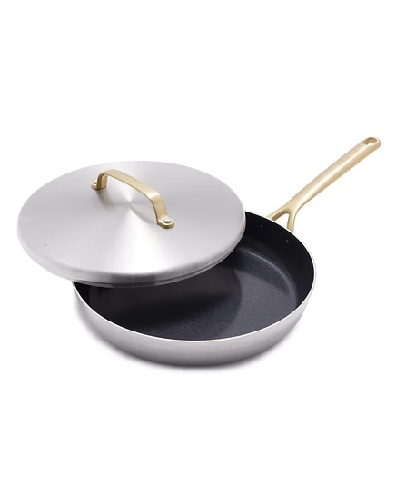 Сковорода GreenPan GP5 12″ из нержавеющей стали, серебристая