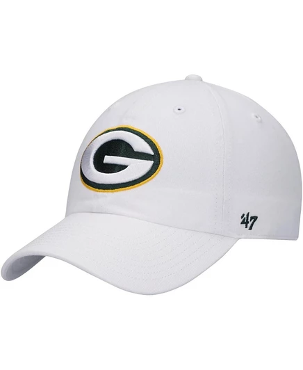 Мужская кепка 47 Brand Clean Up Packers, белая