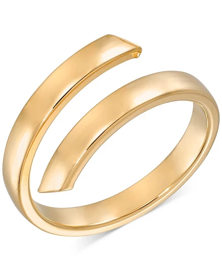 Кольцо Macy's Spiral из желтого золота 10K