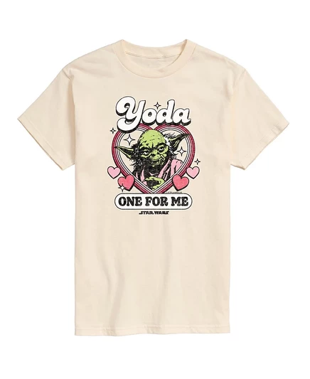 Мужская футболка Airwaves Star Wars Yoda One, кремовая