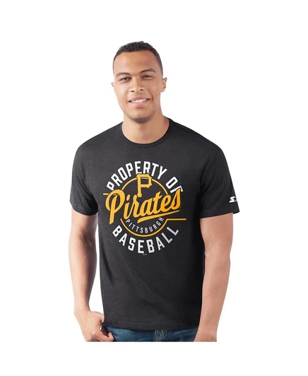 Мужская черная футболка Pittsburgh Pirates Prime Time Property of T-Shirt black
