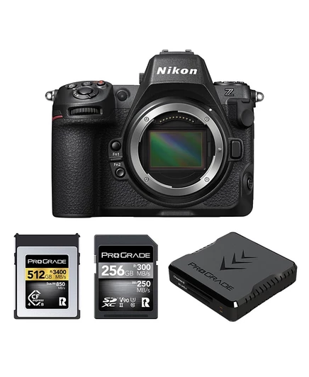 Беззеркальная камера Nikon Z8, комплект, черная