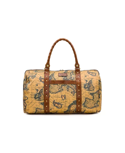 Спортивная сумка Patricia Nash Milano Weekender european map