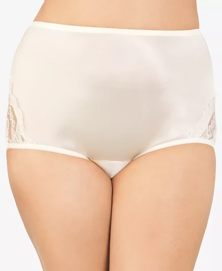  Краткое нейлоновое нижнее белье Perfectly Yours® Lace Nouveau 13001, доступны увеличенные размеры candleglow (nude 5)