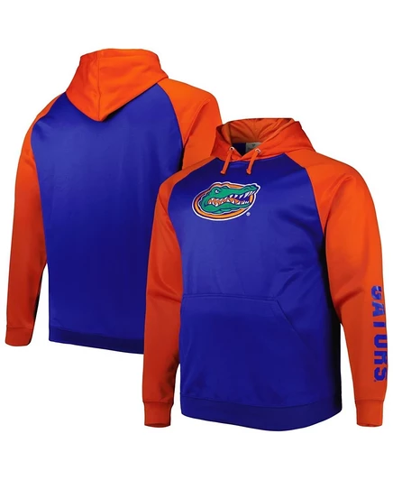 Мужская худи Profile Florida Gators больших размеров, синяя