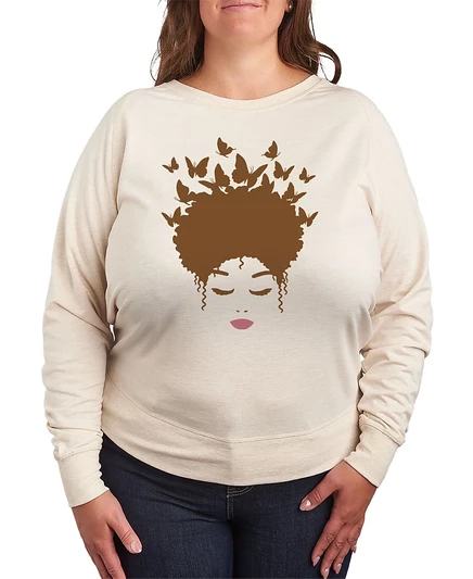 Женский пуловер Hybrid Apparel Trendy Plus Size, белый