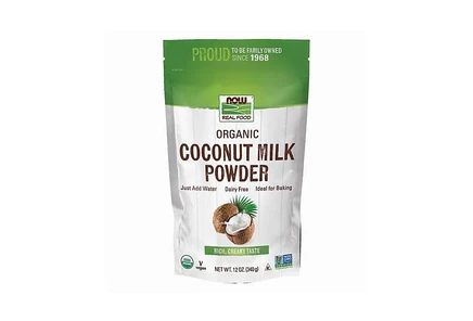 Порошок кокосового молока NOW Foods, 340 г