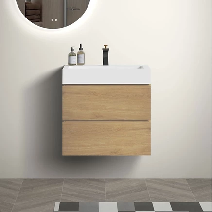 Компактная тумба Streamdale Furniture Alice в современном стиле, вместительная для хранения вещей коричневого цвета