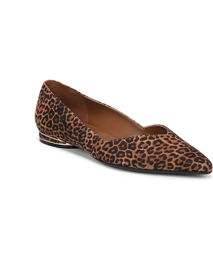 Женские балетки Naturalizer Havana, замша, леопардовые