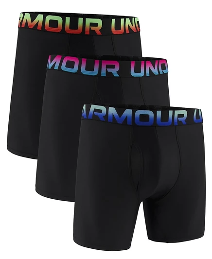 Новые боксерские трусы Boxerjock Performance Tech от Under Armour, черные, 3 штуки