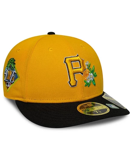 Мужская кепка New Era 59FIFTY Pirates 2026, золотая