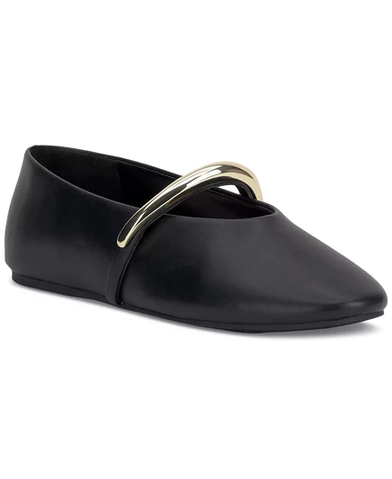  Женские балетки Rahmi Mary Jane, эксклюзивно в Macy's black smooth