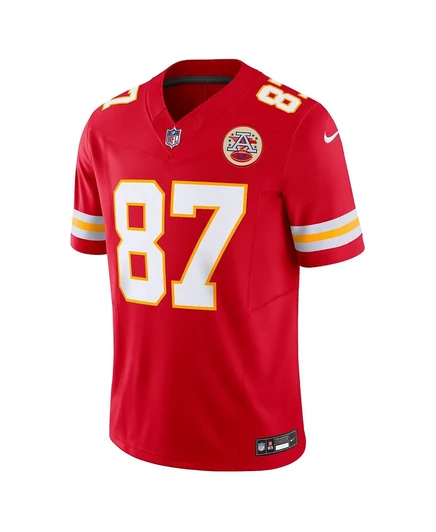 Мужская джерси Nike Travis Kelce Vapor F.U.S.E., красная
