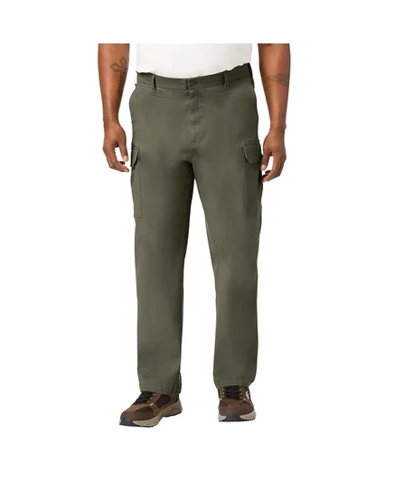 Мужские брюки-карго KINGSIZE Comfort Waist, зеленые