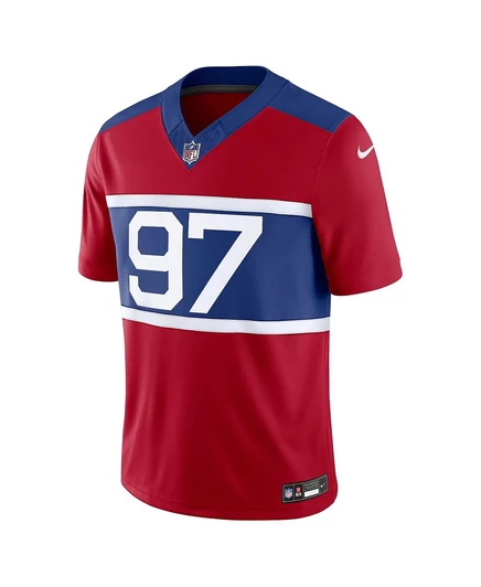 Мужская футболка Nike Dexter Lawrence II Century Red New York Giants Alternate Vapor F.U.S.E. Limited от Nike. red