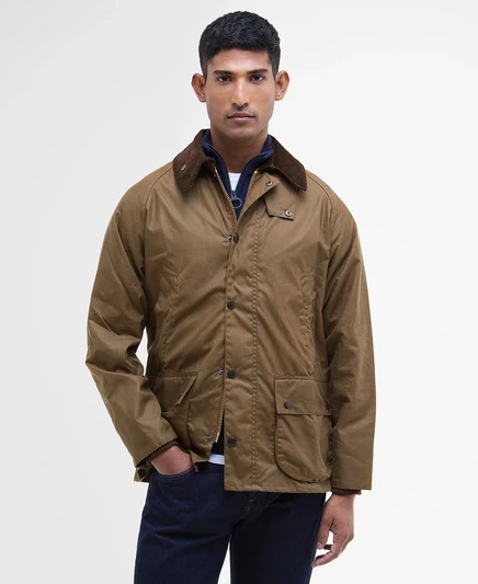 Мужская куртка Barbour Bedale из вощеного хлопка, зеленая