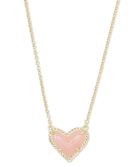 Ожерелье с подвеской в виде сердца Kendra Scott  new/gold rose