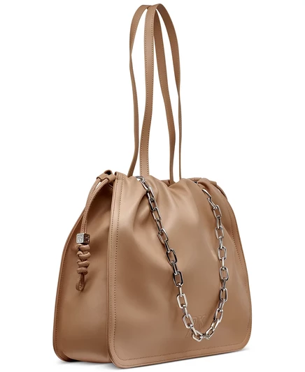 Сумка-тоут DKNY Halle на шнурке cappuccino