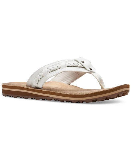 Женские шлепанцы Clarks Fenner Nerice, молочные