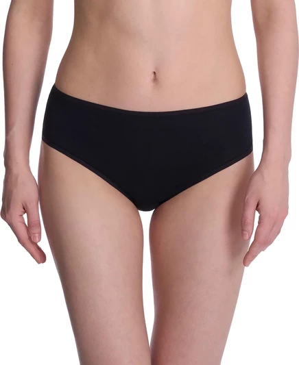 Женское нижнее белье Natori, 3 шт. Нижнее белье для хипстеров из хлопка Bliss Bare, 774346MP black/black/cafe