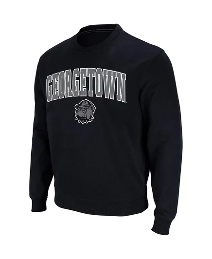 Мужская толстовка Colosseum с круглым вырезом Georgetown Hoyas от Colosseum  navy