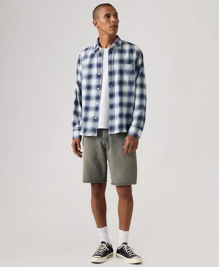 Мужские шорты Levi's 501 Stretch 23 см, синие