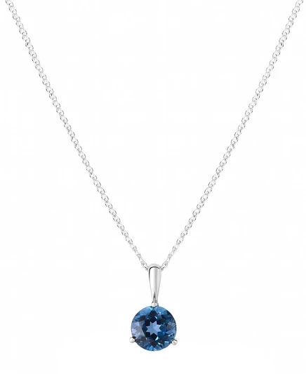 Подвеска Macy's London Blue topaz 2 карат, 14k золото