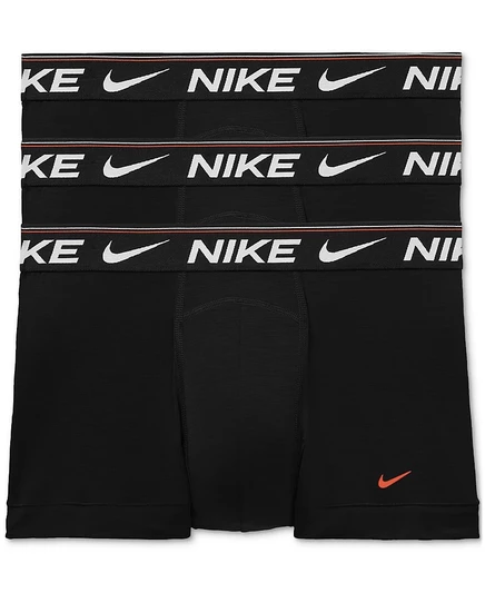 Мужские трусы‑боксеры Nike Dri‑FIT 3 шт., черные