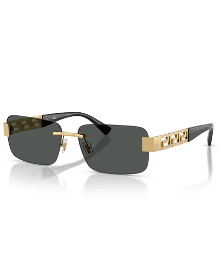 Мужские прямоугольные солнцезащитные очки, VE2298 gold, gray