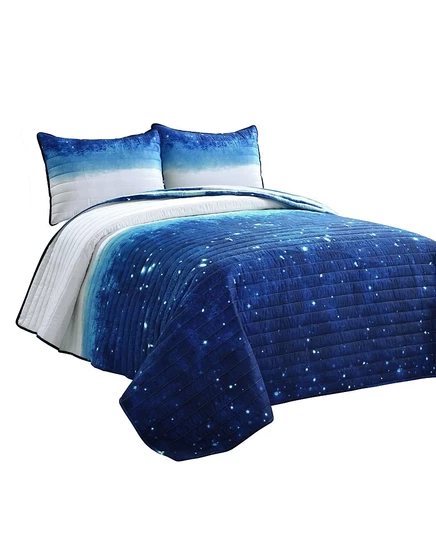 Комплект Lush Décor Space Star, темно-синий, белый