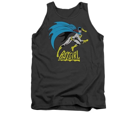 Dc Batgirl Мужская Бэтгерл из комиксов DC Batgirl-это горячая майка для взрослых charcoal