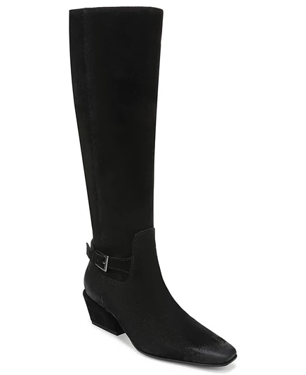 Женские сапоги Sam Edelman Haisley, широкие, черные
