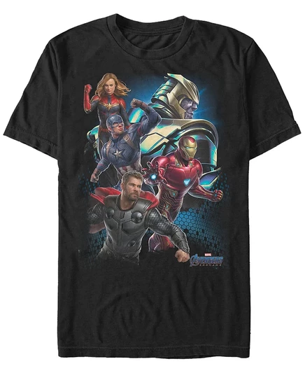 Мужская футболка Marvel «Мстители: Финал», черная
