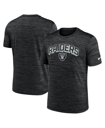 Мужская футболка Nike Velocity Las Vegas Raiders, черная