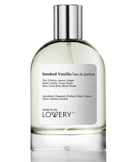 Парфюмированная вода Lovery Smoked Vanille, 3,4 унции, без цвета