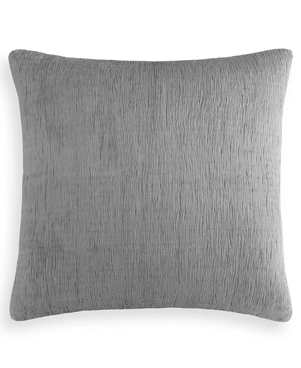 Наволочка декоративная Donna Karan Home Evolution европейская, серебристая