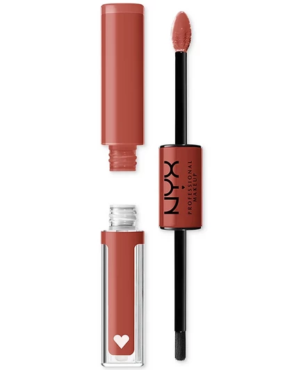 Жидкая помада NYX Shine Loud, стойкая, глянцевая, красная (3)