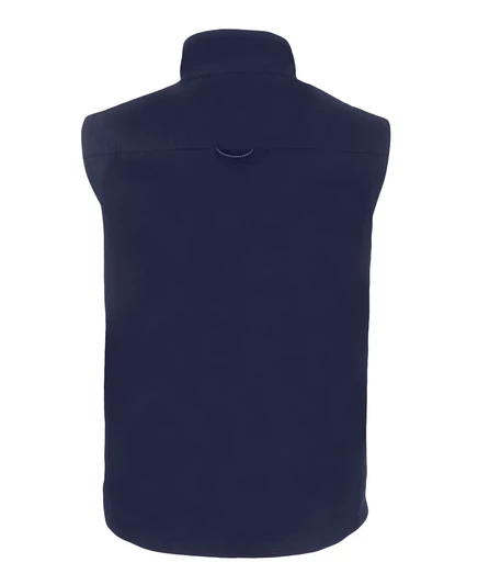 Высокий жилет Cutter & Buck Charter Eco на полной молнии navy blue