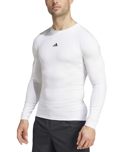 Мужская компрессионная футболка Adidas, белая