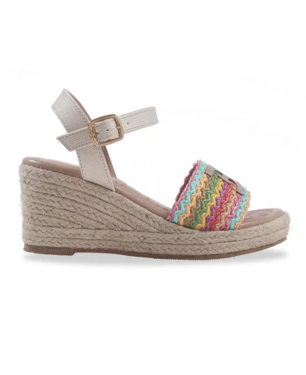 Детские сандалии Sam Edelman Lucia на танкетке, разноцветные
