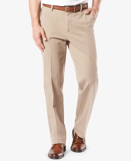 Мужские брюки Dockers Workday Smart 360 Flex классического кроя, коричневые