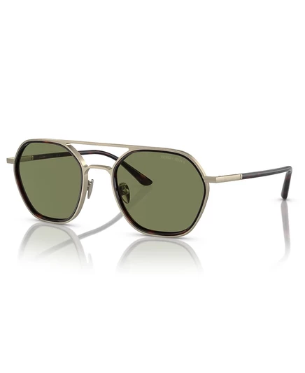 Мужские солнцезащитные очки Giorgio Armani AR6145, золотые