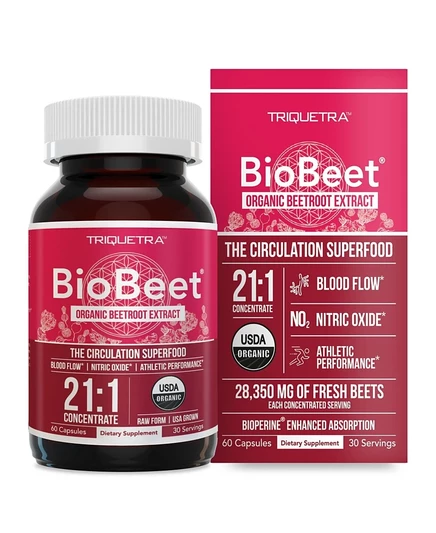 Экстракт свеклы BioBeet Triquetra Health, 1350 мг