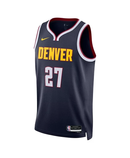 Мужская и женская майка Nike Jamal Murray Navy Denver Nuggets Swingman - Icon Edition navy
