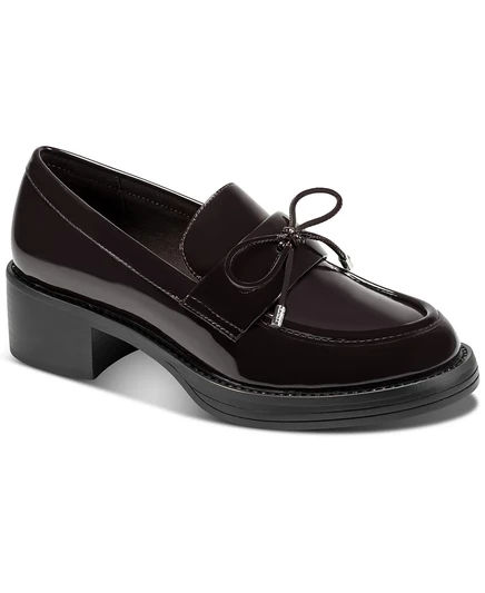Женские лоферы DKNY Celeste на каблуке, коричневые