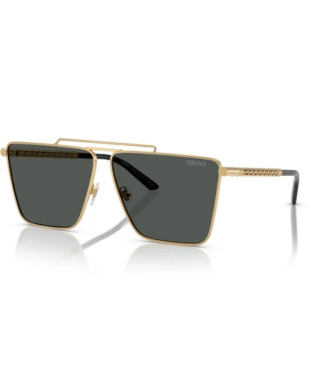 Мужские солнцезащитные очки Versace VE2266, золотистые